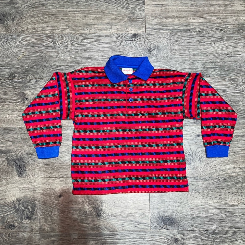 Vintage Made In USA Healthtex Kids 6 Polo